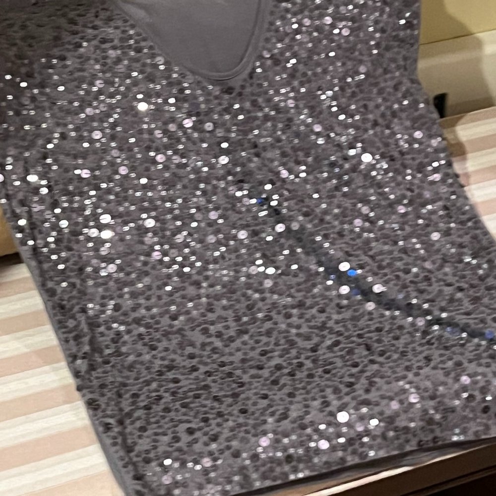 Garnet Hill Sequin T Shirt
